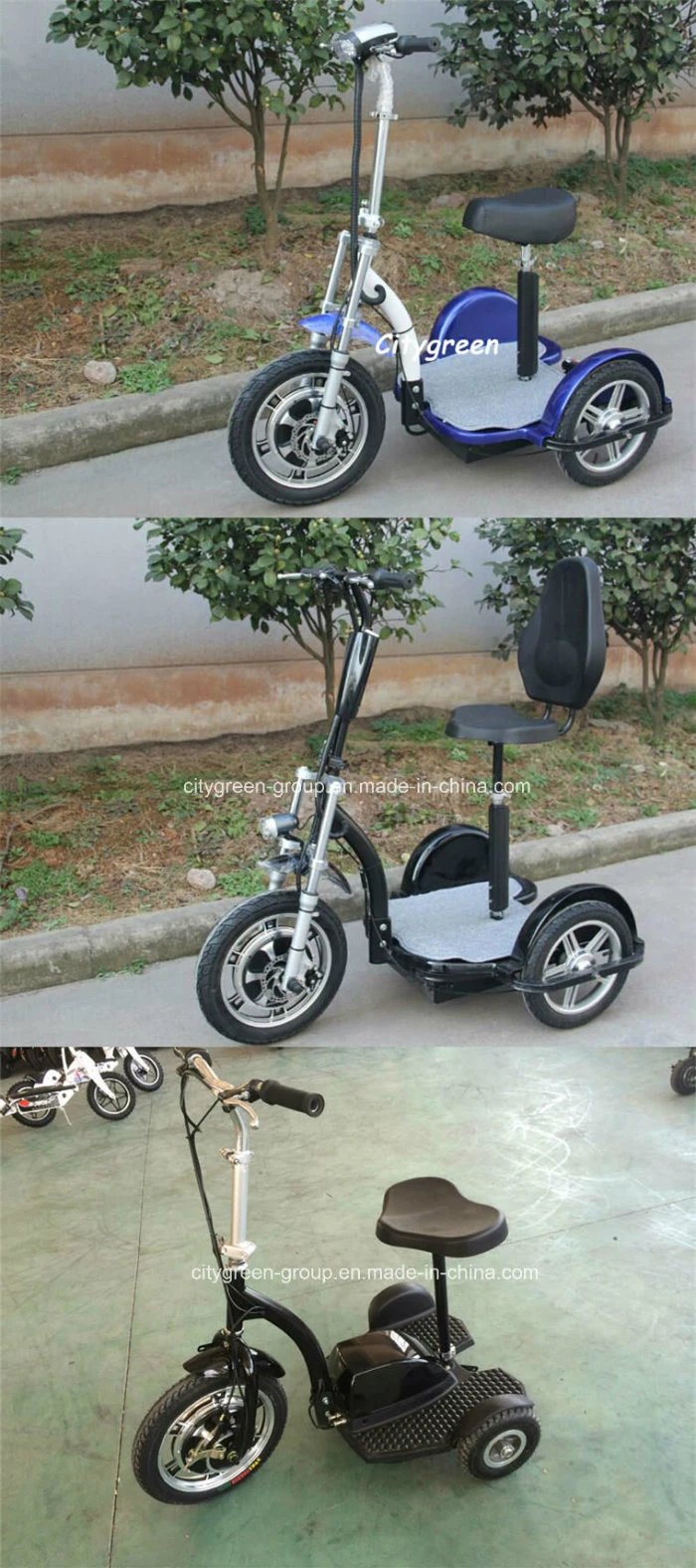 Zappy Three Wheel Electric Mobility Scooter for Old Disabled People