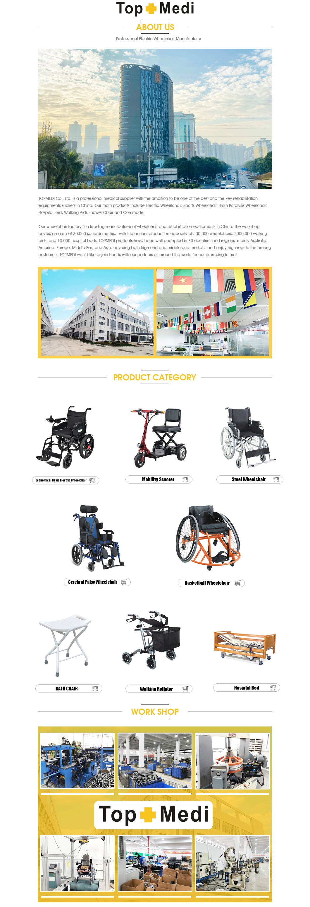 Wholesale 3 Wheel Electric Mobility Scooter for Disabled Old People