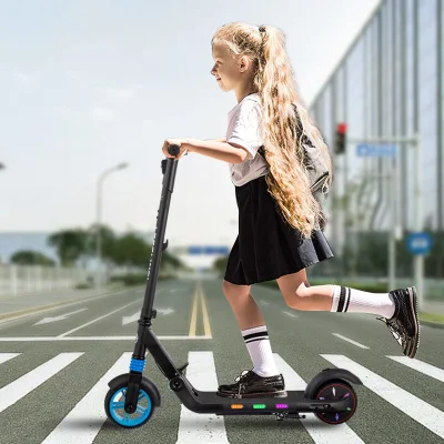 6-15 Years Old Kids Personality Electric Scooter 2 in 1 Two Wheels Scooter