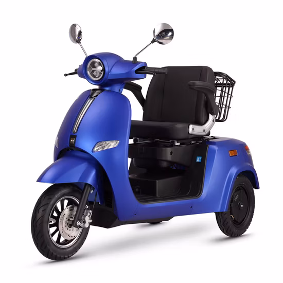 3 Wheels 650W Electric Scooter Tricycle for Old People with EEC CE